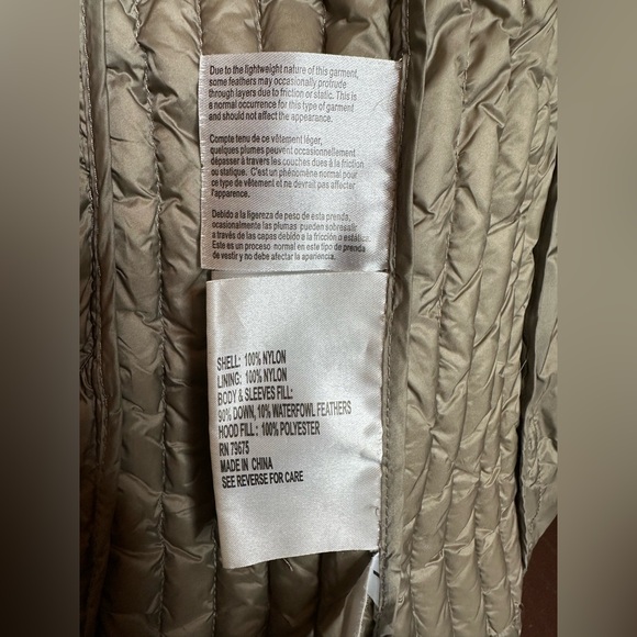 Michael Kors Green Quilted Puffer Jacket - Picture 5 of 5